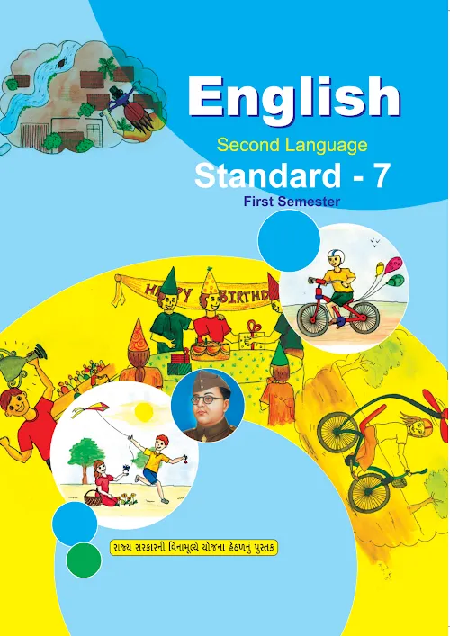 GSEB Standard 7 English Second Language 1ST Sem Textbook PDF Download Gujarati Medium